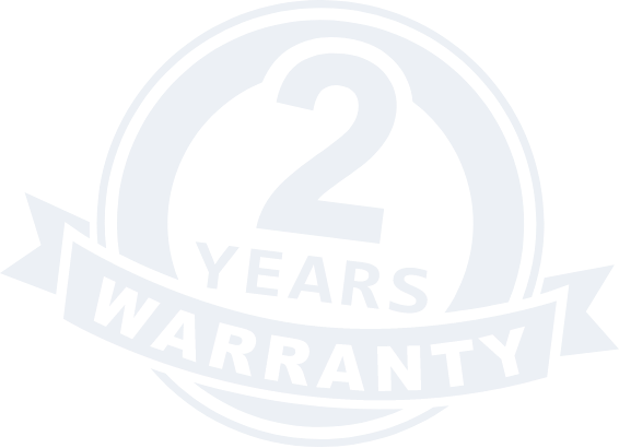 Two years warranty